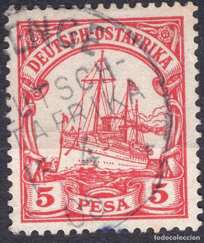 Sellos: ALEMANIA COLONIAS AFRICA DEL ESTE 1901 STAMP MICHEL DR-OA 13
