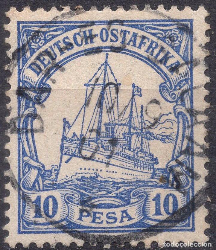 Sellos: ALEMANIA COLONIAS AFRICA DEL ESTE 1901 STAMP MICHEL DR-OA 14