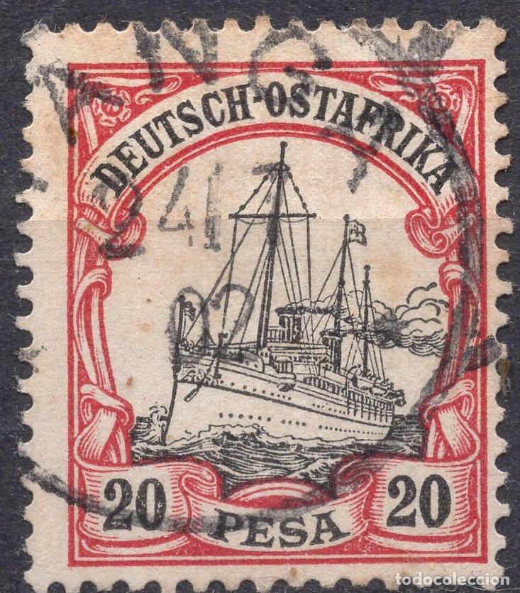 Sellos: ALEMANIA COLONIAS AFRICA DEL ESTE 1901 STAMP MICHEL DR-OA 16