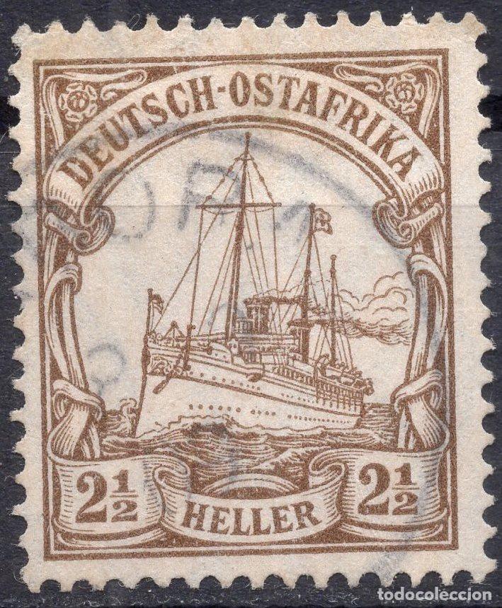 Sellos: ALEMANIA COLONIAS AFRICA DEL ESTE 1905 STAMP MICHEL DR-OA 22