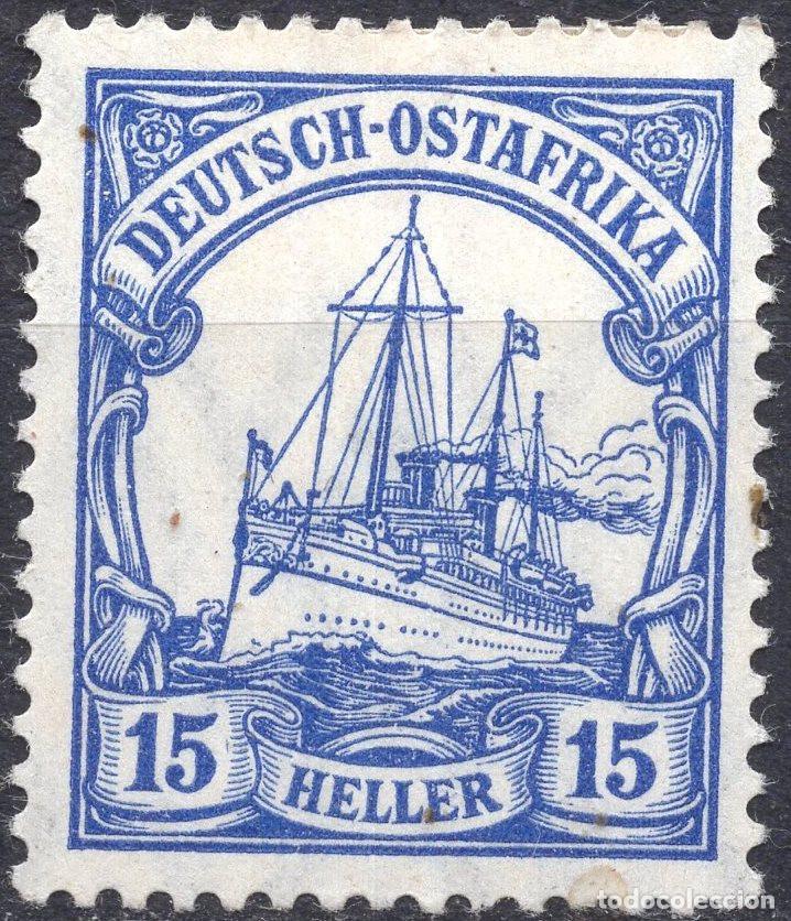 Sellos: ALEMANIA COLONIAS AFRICA DEL ESTE 1905 STAMP MICHEL DR-OA 25A