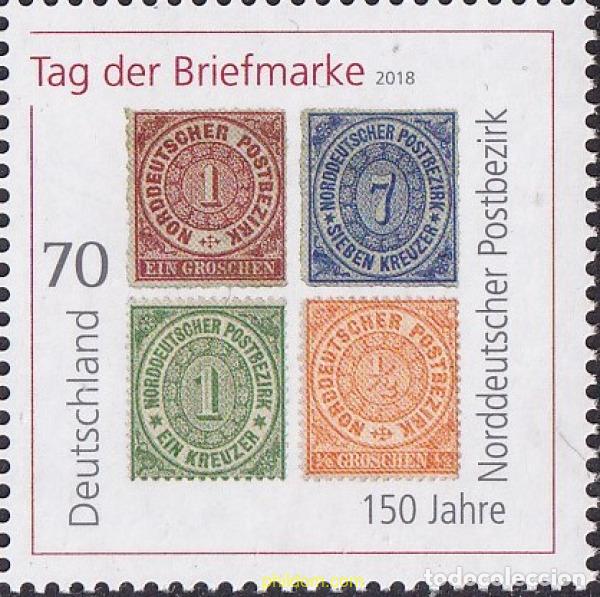 Sellos: 701224 MNH ALEMANIA FEDERAL 2018 DIA DEL SELLO