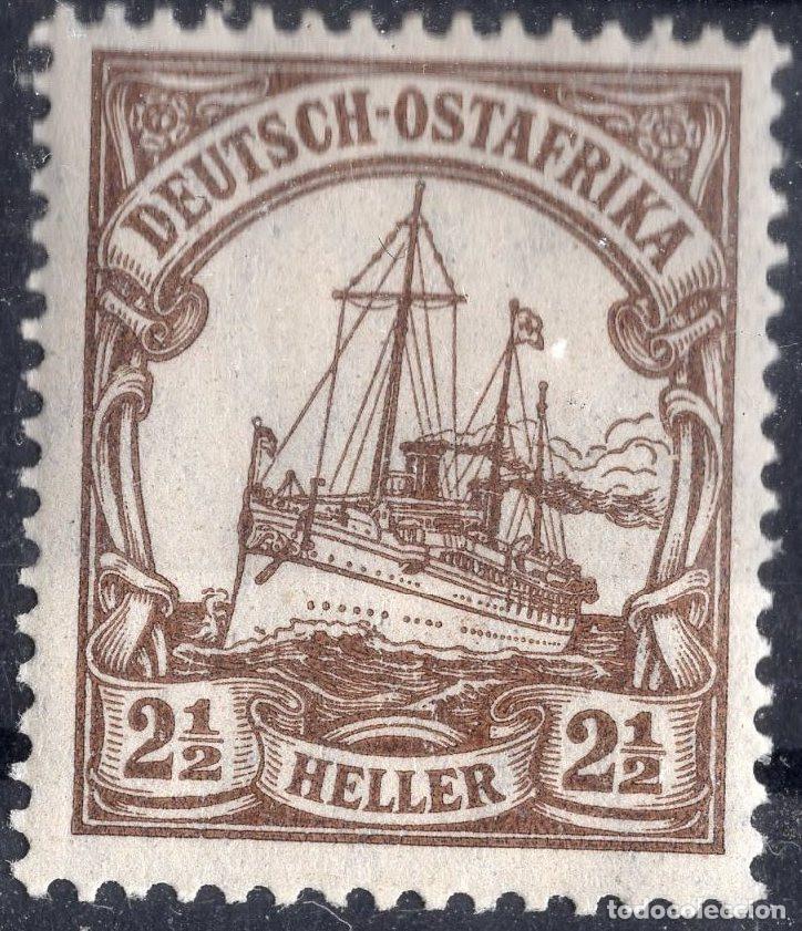 Sellos: ALEMANIA COLONIAS AFRICA DEL ESTE 1906 STAMP MICHEL DR-OA 30I