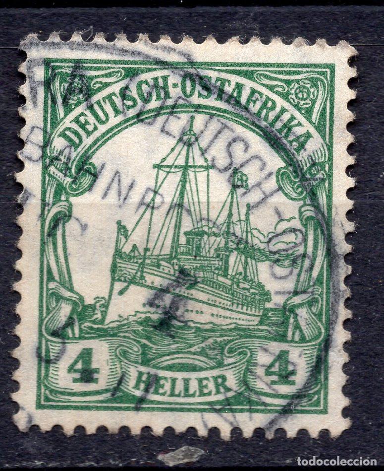 Sellos: ALEMANIA COLONIAS AFRICA DEL ESTE 1906 STAMP MICHEL DR-OA 31