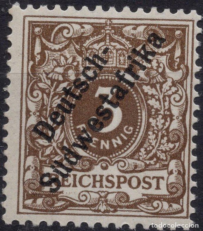 Sellos: ALEMANIA COLONIAS AFRICA DEL SUDOESTE 1897 STAMP MICHEL DR-SWA 1A