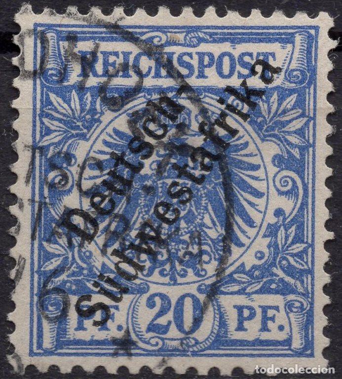Sellos: ALEMANIA COLONIAS AFRICA DEL SUDOESTE 1897 STAMP MICHEL DR-SWA 4