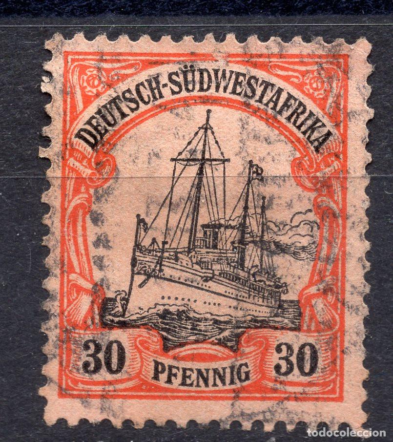 Sellos: ALEMANIA COLONIAS AFRICA DEL SUDOESTE 1901 STAMP MICHEL DR-SWA 16