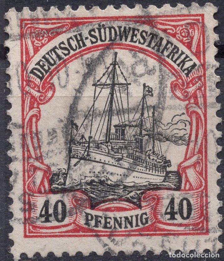 Sellos: ALEMANIA COLONIAS AFRICA DEL SUDOESTE 1901 STAMP MICHEL DR-SWA 17