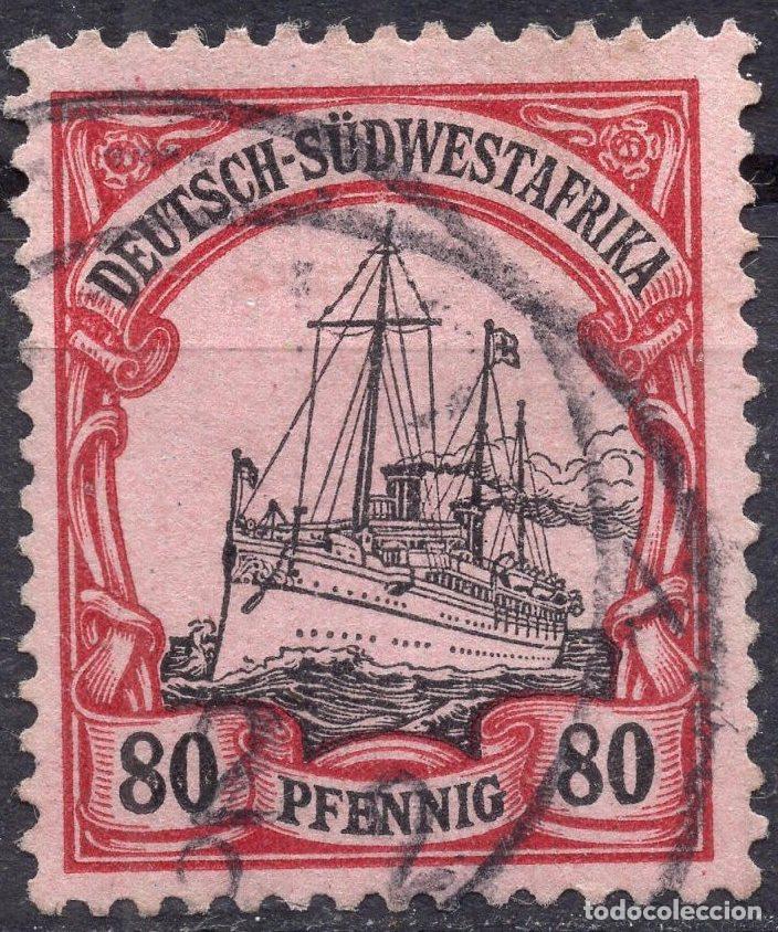 Sellos: ALEMANIA COLONIAS AFRICA DEL SUDOESTE 1901 STAMP MICHEL DR-SWA 19