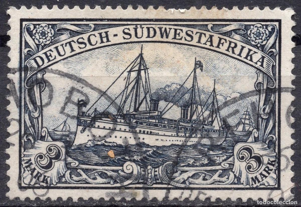 Sellos: ALEMANIA COLONIAS AFRICA DEL SUDOESTE 1901 STAMP MICHEL DR-SWA 22