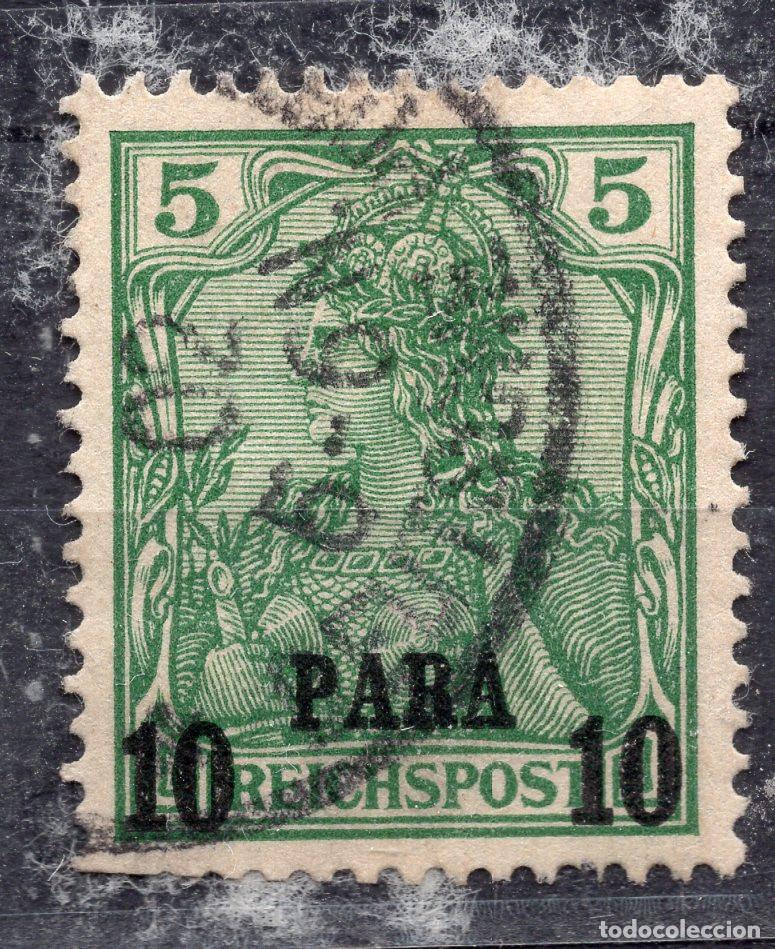 Sellos: ALEMANIA COLONIAS TURQUIA 1900 STAMP MICHEL DR-TYR 12I