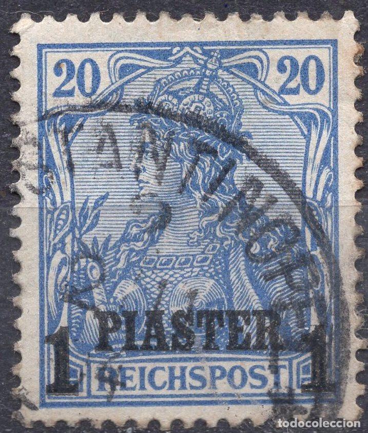 Sellos: ALEMANIA COLONIAS TURQUIA 1900 STAMP MICHEL DR-TYR 14I