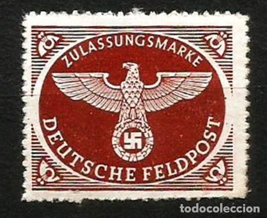 Sellos: ALEMANIA 1942 - A&Eacute;REO NAZI - &Aacute;GUILA - FELDPOST - NUEVO