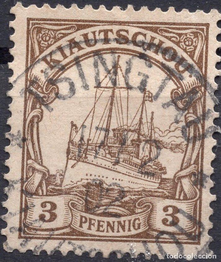 Sellos: ALEMANIA COLONIAS KIAO CHAO 1901 STAMP MICHEL DR-KIA 5