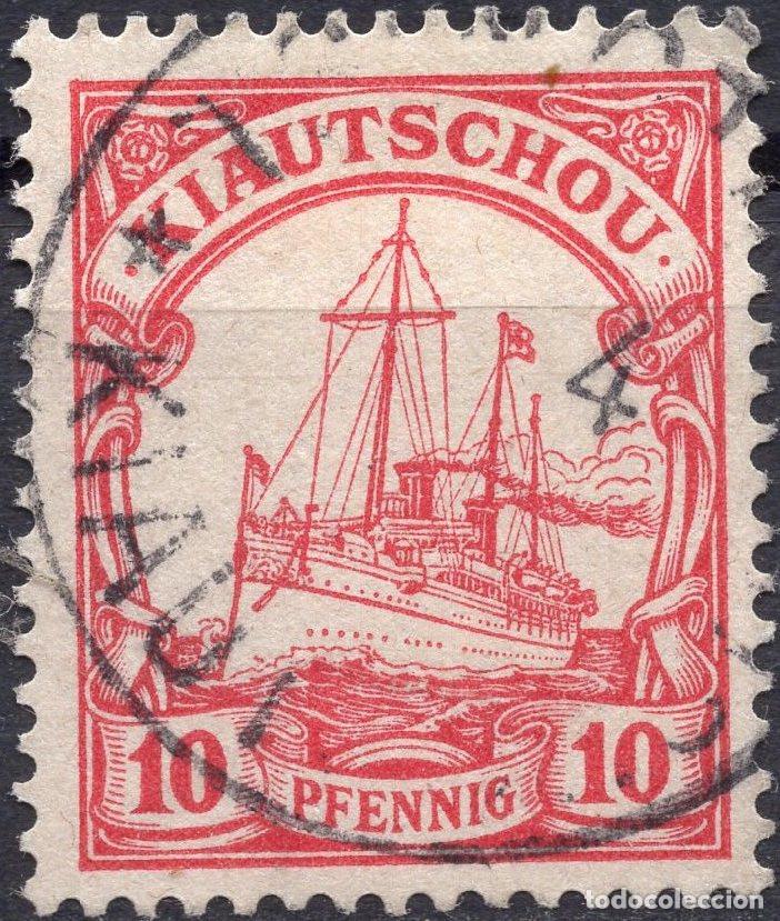 Sellos: ALEMANIA COLONIAS KIAO CHAO 1901 STAMP MICHEL DR-KIA 7