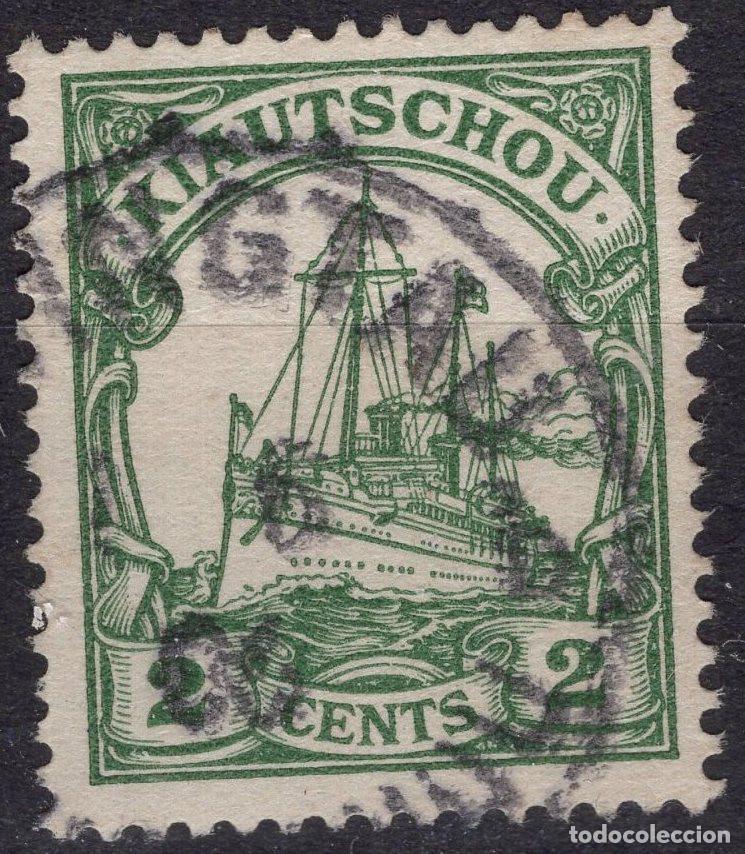 Sellos: ALEMANIA COLONIAS KIAO CHAO 1906 STAMP MICHEL DR-KIA 19