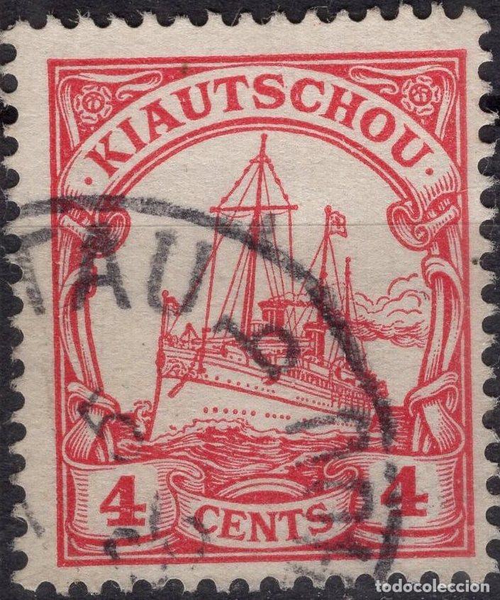 Sellos: ALEMANIA COLONIAS KIAO CHAO 1909 STAMP MICHEL DR-KIA 30A