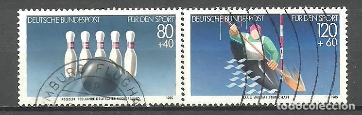 Sellos: ALEMANIA FEDERAL 1985 - MICHEL NRO. 1238-39 - USADO