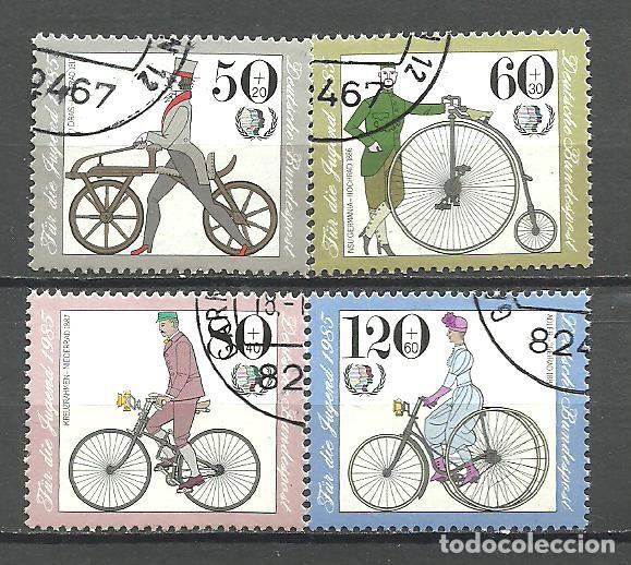 Sellos: ALEMANIA FEDERAL 1985 - MICHEL NRO. 1242-45 - USADO
