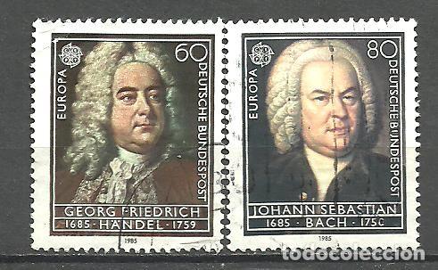 Sellos: ALEMANIA FEDERAL 1985 - MICHEL NRO. 1248-49 - USADO