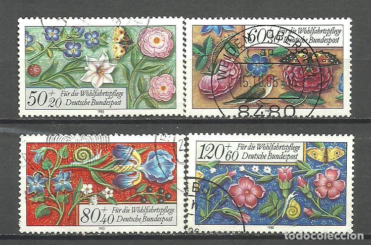 Sellos: ALEMANIA FEDERAL 1985 - MICHEL NRO. 1259-62 - USADO
