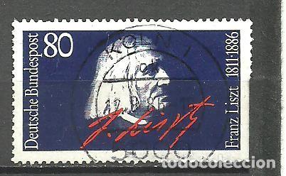 Sellos: ALEMANIA FEDERAL 1986 - MICHEL NRO. 1285 - USADO