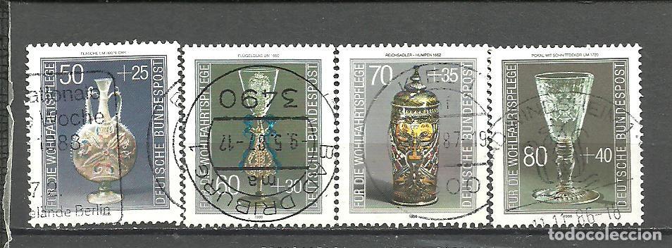 Sellos: ALEMANIA FEDERAL 1986 - MICHEL NRO. 1295-98 - USADO