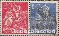 Sellos: ALEMANIA-IMPERIO ALEM&Aacute;N-SELLOS A&Ntilde;OS 1921-OFICIOS-NUEVO Y USADO-DENTADO 14