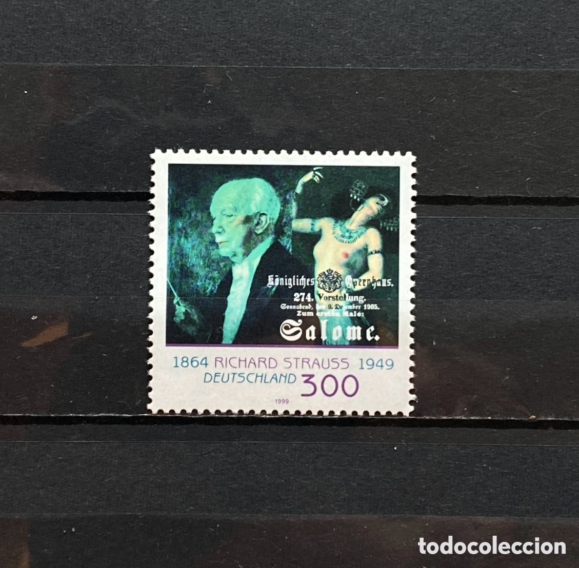 Sellos: Sellos, nuevo, de Alemania 1999 Yvert 1908 Personajes M&uacute;sica