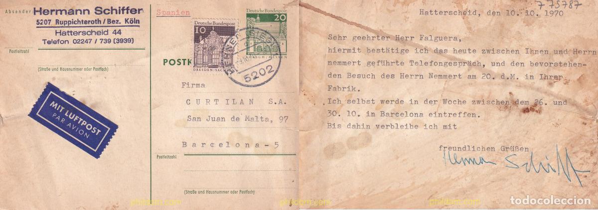 Sellos: 775787 USED ALEMANIA FEDERAL 1966 EDIFICIOS HISTORICOS