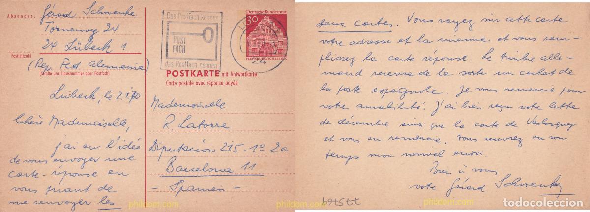 Sellos: 775769 USED ALEMANIA FEDERAL 1966 EDIFICIOS HISTORICOS