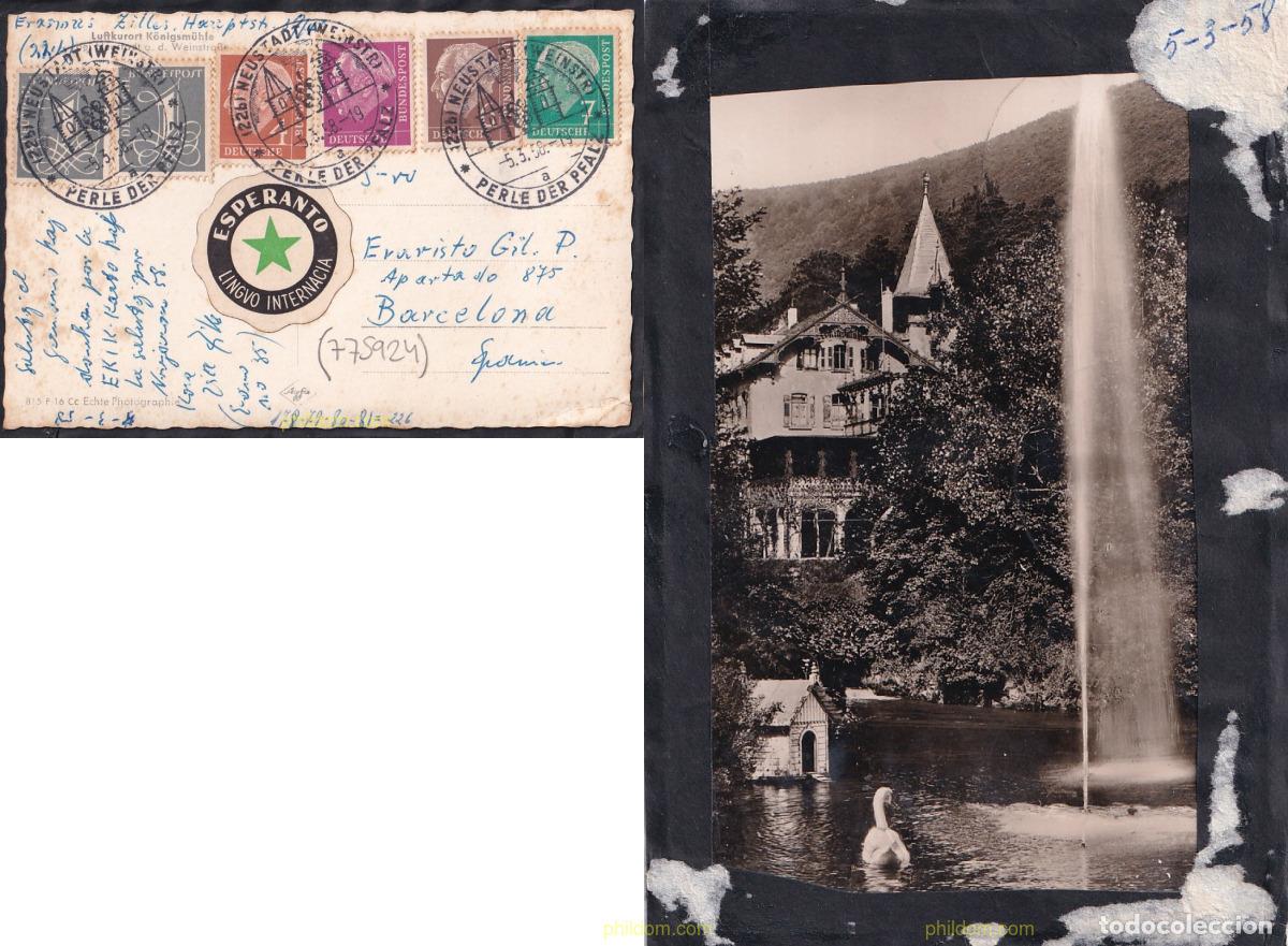 Sellos: 775924 USED ALEMANIA FEDERAL 1964 PRESIDENTE LUBKE