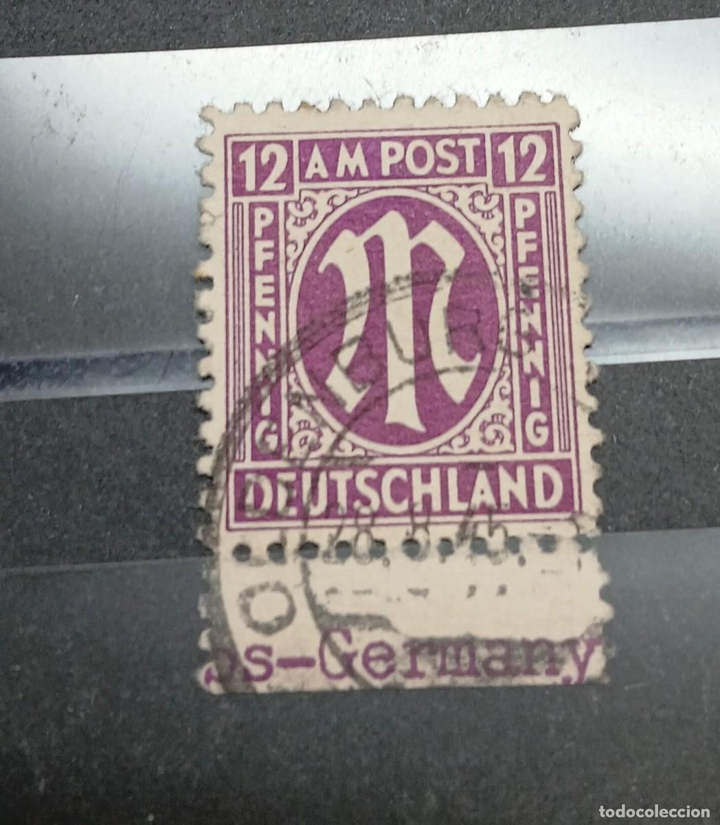 Sellos: Sello ocupaci&oacute;n de Alemania