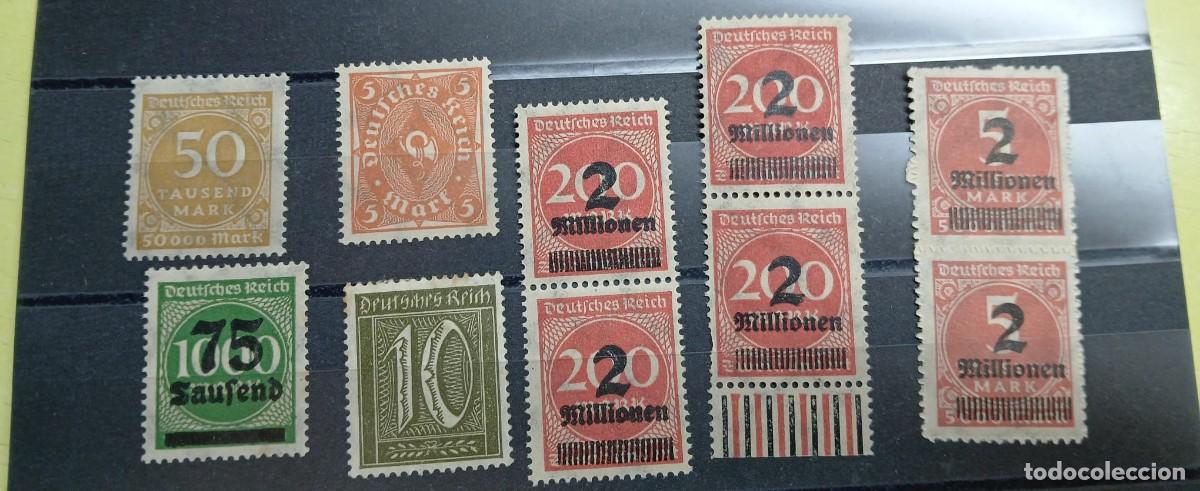 Sellos: Lote sellos infla MNH