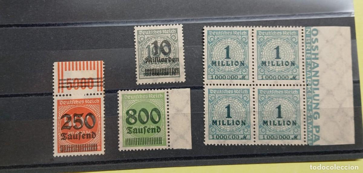 Sellos: Alemania &eacute;poca hiperinflaci&oacute;n