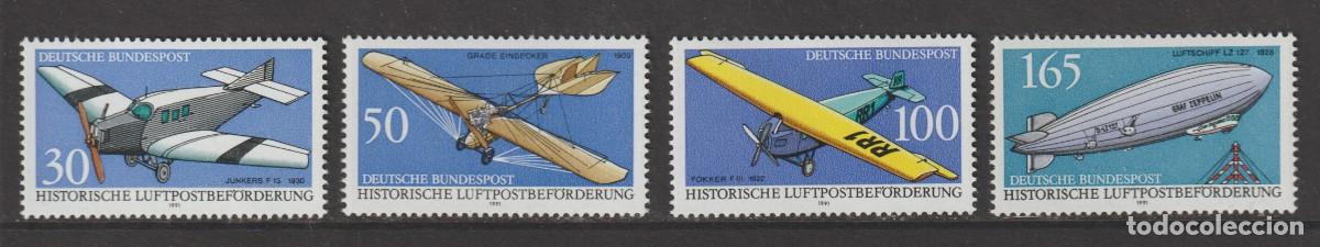 Sellos: Allemagne 1991 - Yvert 1354/1357 mnh**