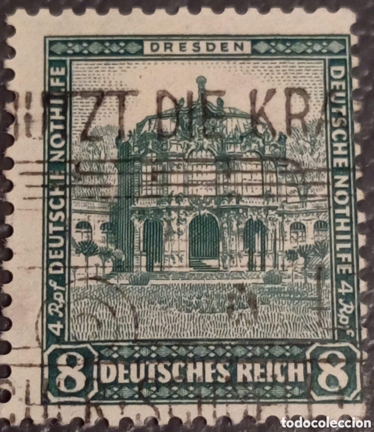Sellos: Sello Alemania 1931 - Nothilfe Dresden Zwinger - MiNr. 459