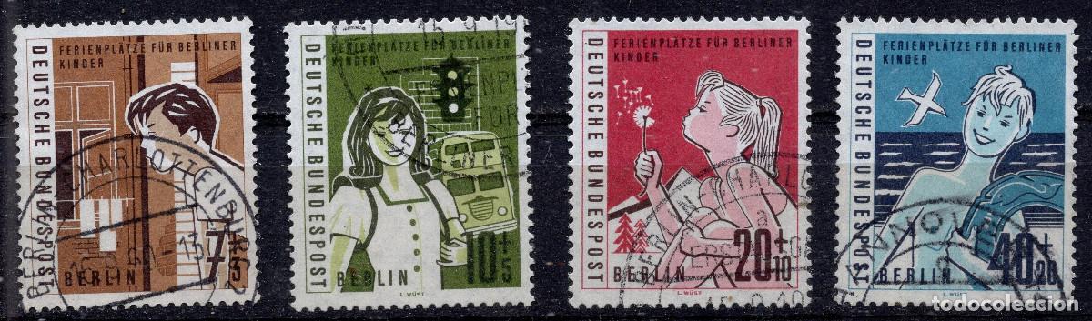 Sellos: BERLIN 1960 STAMP MICHEL DE-BE 193-196