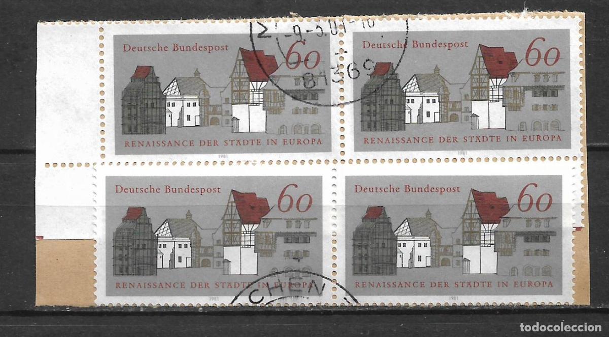 Sellos: alemania 1981 michel 1084 usado - 125