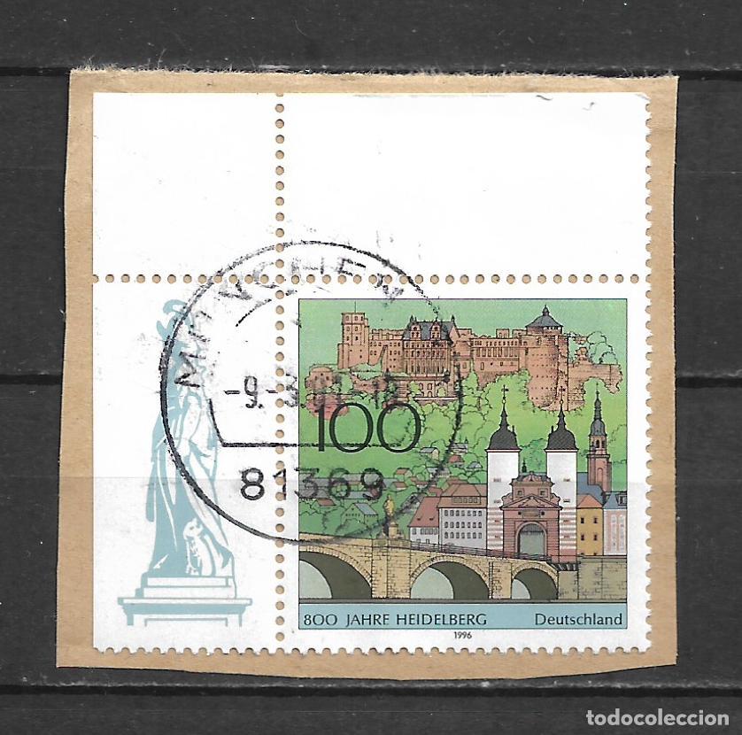 Sellos: alemania 1996 michel 1868 usado - 19/22