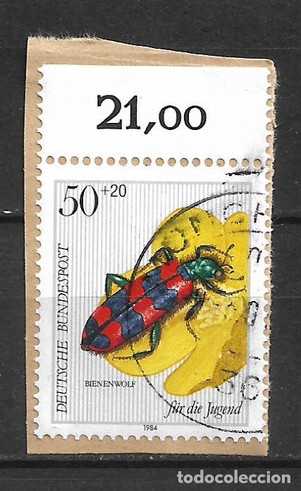 Sellos: alemania 1984 michel 1202 usado - 19/22