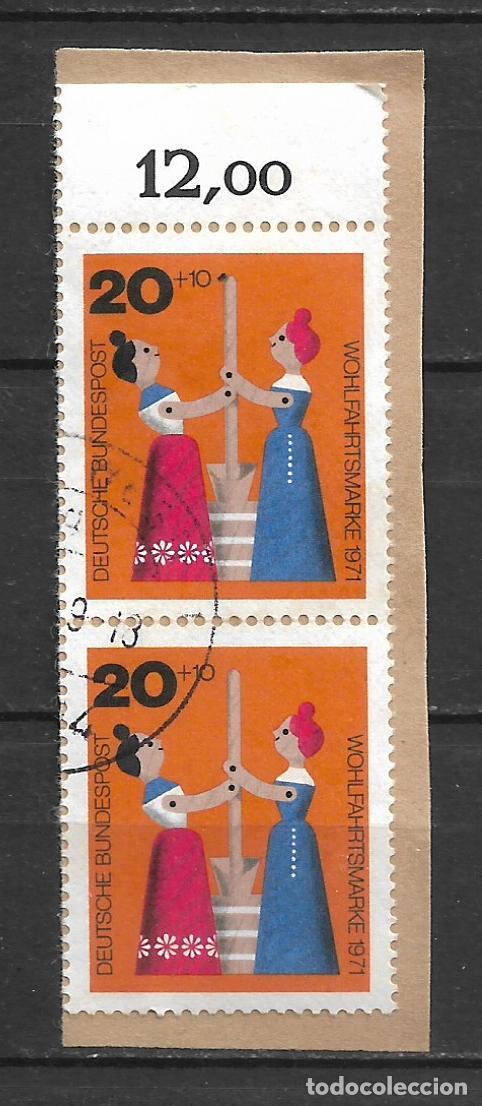 Sellos: alemania 1971 michel 705 usado - 19/23