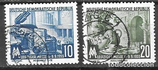Selos: SELLOS USADOS DE ALEMANIA DEMOCRATICA 1955, YT 213/ 14