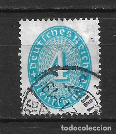 Sellos: alemania reich dienstmarken 1931-32 michel 127 usado 1.20&euro; - 11/1