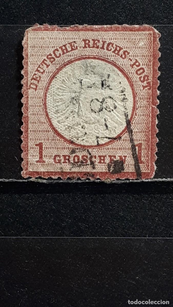 Sellos: ALEMANIA. A&Ntilde;O 1872. &deg;. YVERT 16