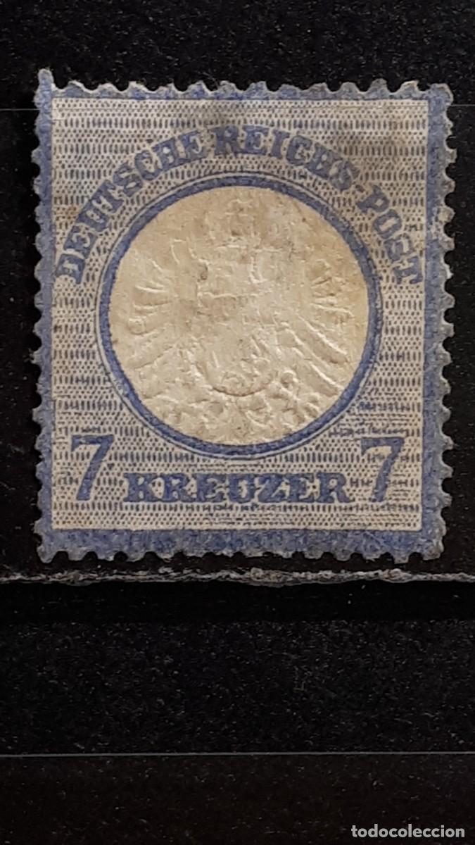 Sellos: ALEMANIA. A&Ntilde;O 1872. *. YVERT 23