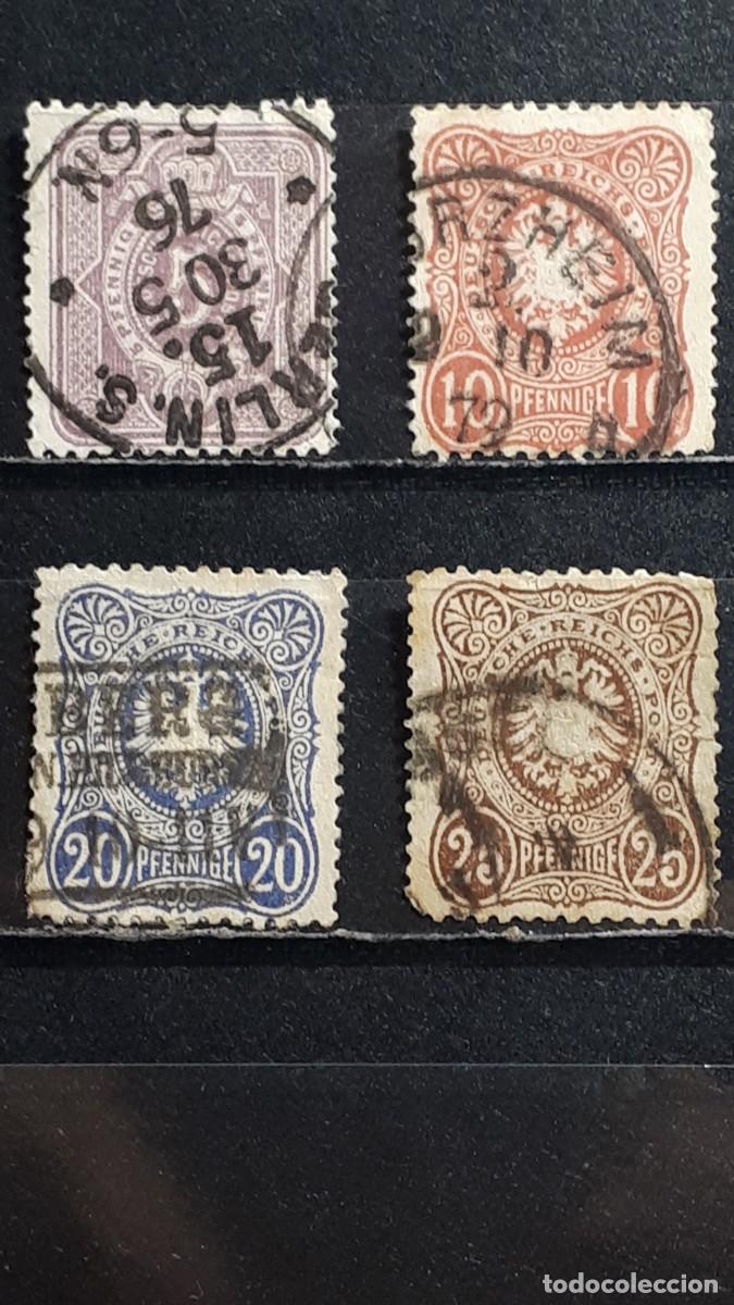 Sellos: ALEMANIA. A&Ntilde;O 1875-7. &deg;. YVERT 31/4