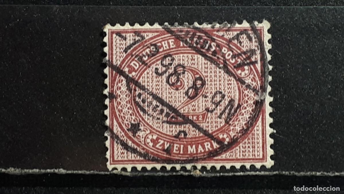 Sellos: ALEMANIA. A&Ntilde;O 1875-1900. &deg;. YVERT 43a
