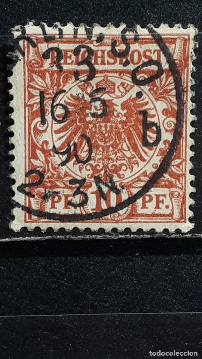 Sellos: ALEMANIA. A&Ntilde;O 1889. &deg;. YVERT 47