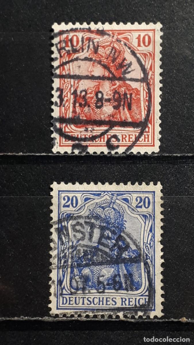 Sellos: ALEMANIA. A&Ntilde;O 1905. &deg;. YVERT 84/5